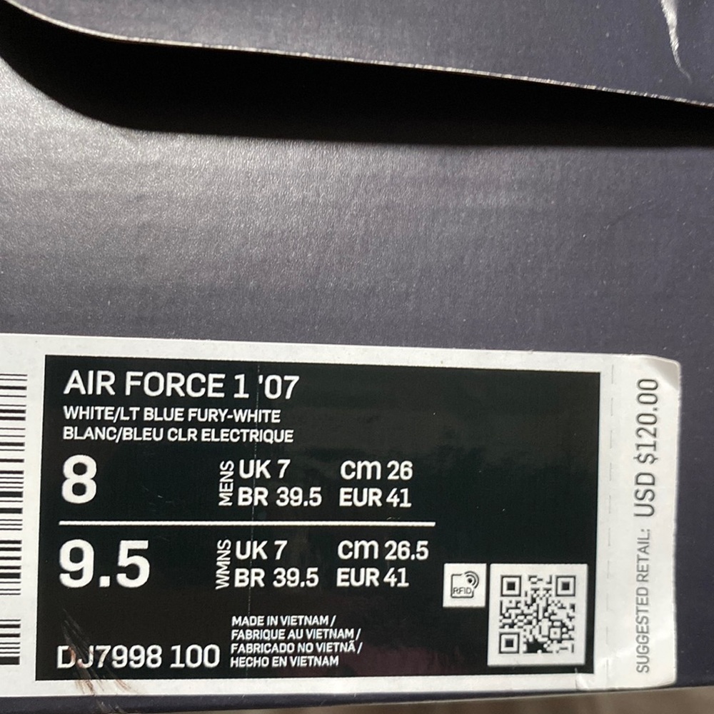 Air Force 1 Space Jam (Never Worn)
